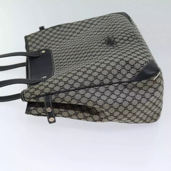 CELINE Macadam Canvas Hand Bag Gray Auth - Picture 4 of 16